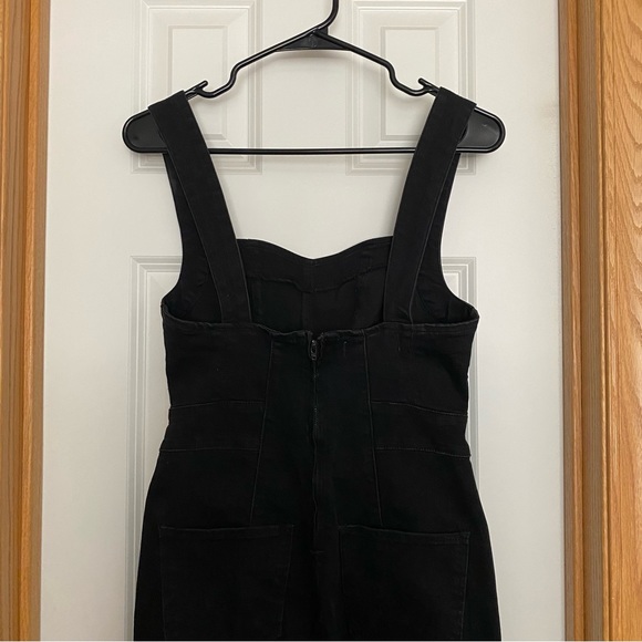 Free People Light My Fire Jumpsuit in Black As Night Size XS - Picture 6 of 16